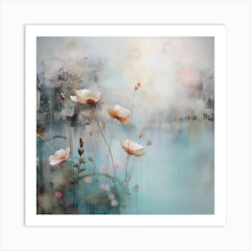 Blooms By F Parrish Art Print