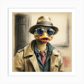 Ducky 7 Art Print