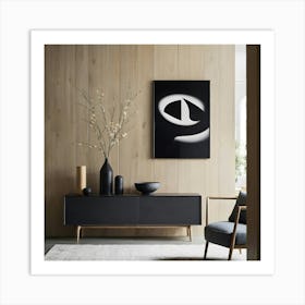 Modern Living Room 67 Art Print