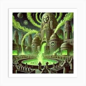 Cult Of Aphraxis Art Print