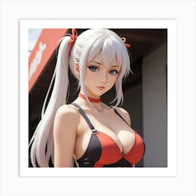 Sexy Anime Girl 1 Art Print