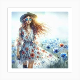 Poppies 12 Art Print