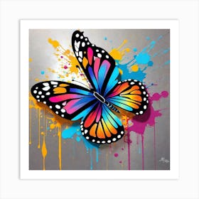 Colorful Butterfly 33 Art Print