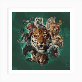 Tiger Art Print