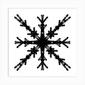 Snowflake 19 Art Print