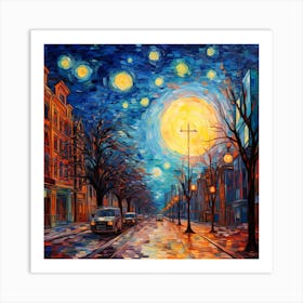 Starry Night 12 Art Print