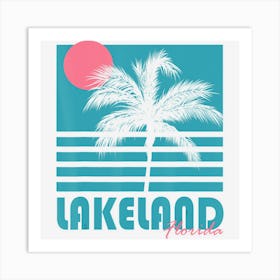 Lakeland Florida Vintage Souvenirs Art Print