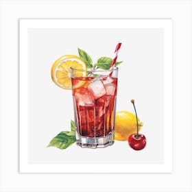 Alcoholic Drink 1 Art Print