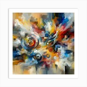 Abstract Painting 1 Art Print