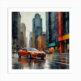 Car Art 155 Art Print