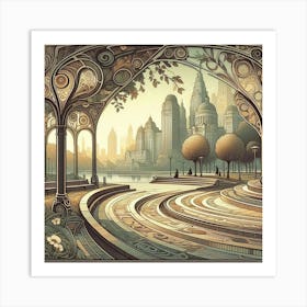 Cityscape 31 Art Print