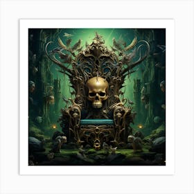 Throne Of The Dead Art Print