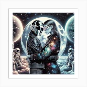 Daft Punk 6 Art Print