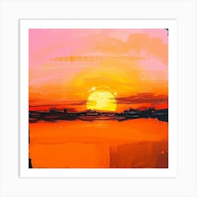 Sunset 2 Art Print