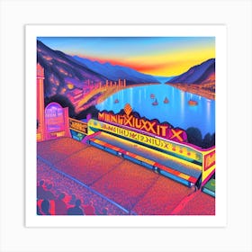 Festival Art Print