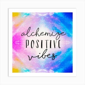 Colorful Vibes Art Print