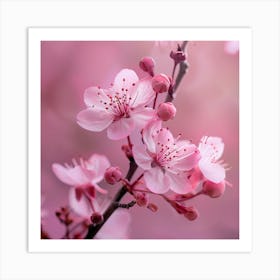 Cherry Blossoms Art Print