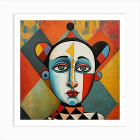 Abstract Of A Woman 18 Art Print