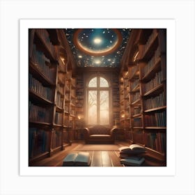 Library Art Print