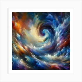 Abstract Painting 3 Art Print