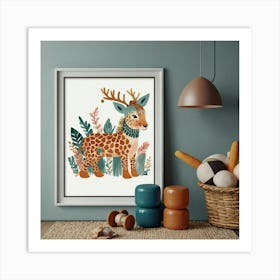 Giraffe Art Print