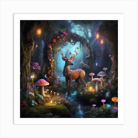 Fairy Forest 3 Art Print