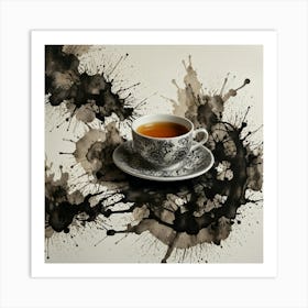 Tea Art 177 Art Print