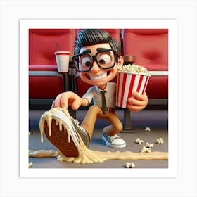 Movie Theater 3 Art Print