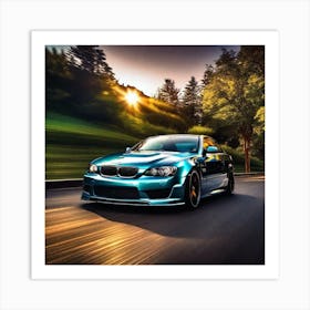 Bmw M3 Wallpaper 1 Art Print