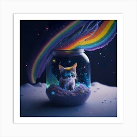 Cat Galaxy (1) Art Print