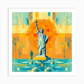 Statue Of Liberty 7 Art Print