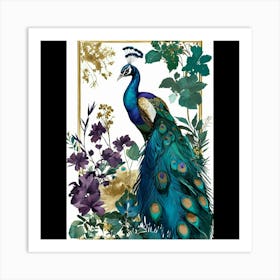 Peacock 11 Art Print