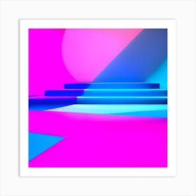 Abstract Background Art Print