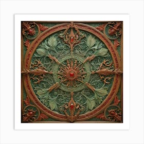 Ornate Ceiling 1 Art Print