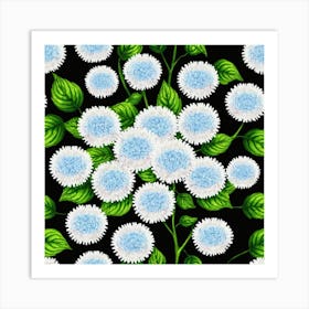 Chrysanthemums 15 Art Print