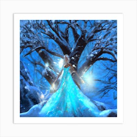 Ice Princess 002 Art Print