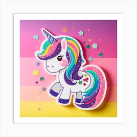 Unicorn Print Art Print