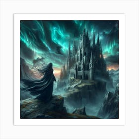 Dark Fantasy Castle Art Print