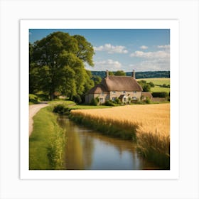 Cotswold Countryside Art Print