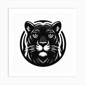 Panther Logo Art Print