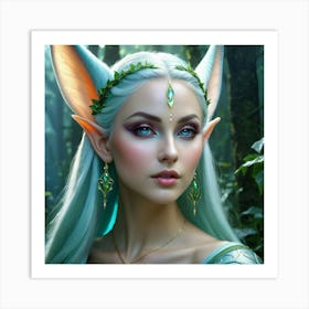 Elven Beauty 3 Art Print