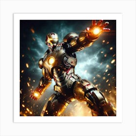 Iron Man Art Print