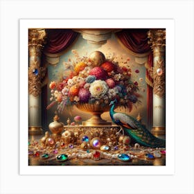 Peacock2 Art Print