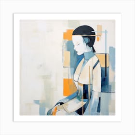 Abstract Of A Woman 10 Art Print