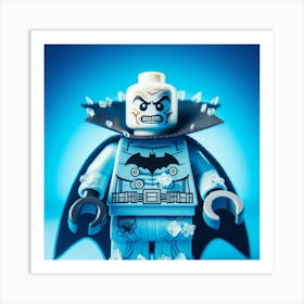 Mr. Freeze from Batman in Lego style 2 Art Print