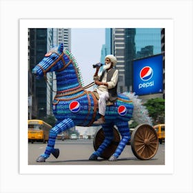 Pepsi Ad Art Print