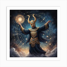 Shaman 3 Art Print