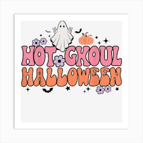 Hot Ghoul Halloween Humor Art Print