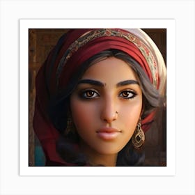 Egyptian Woman Art Print