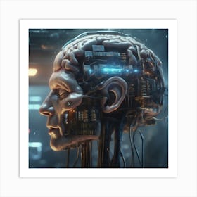 Human Brain 20 Art Print